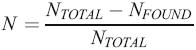 待定位对像总的数量和当前已经定位对象数量的变化过程。其中N的定义为