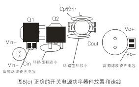 一个比较好的电源功率电路PCB走线