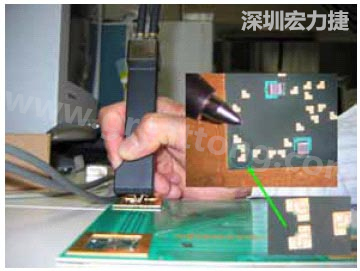 图11：高频宽差分TDR探棒进行精密的TDR探测