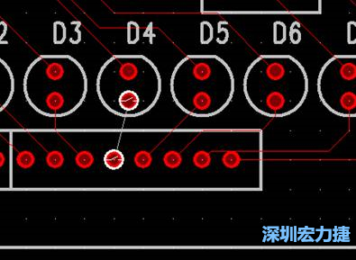 图42 明显的错误圆形标记