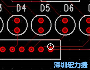 图38 明显的错误圆形标记