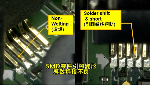 PCBA加工直立式Micro-USB连接器引脚短路与空焊问题分享